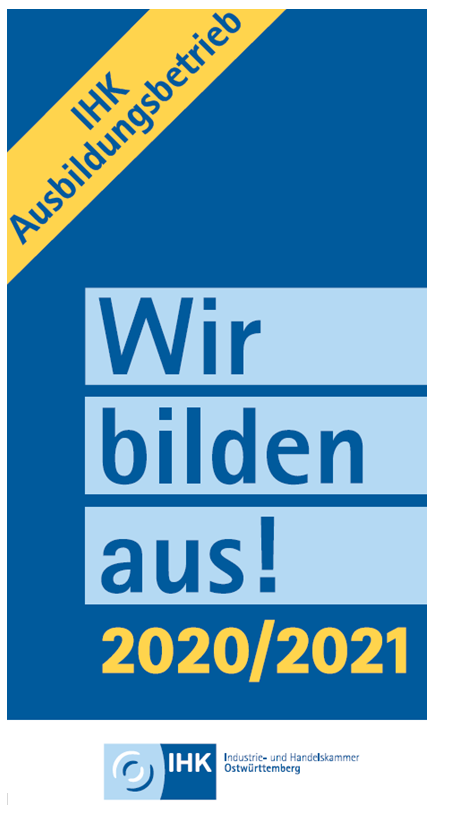 Wir bilden aus 2019 2020